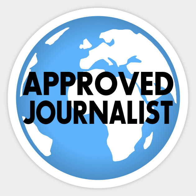 Approved Journalist Sticker by JournalistEW